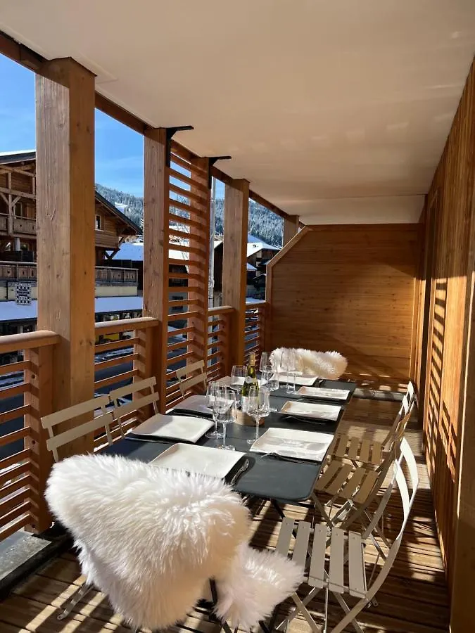 Appartement De Standing Plein Centre Station, 50M Des Pistes Les Gets 0*,